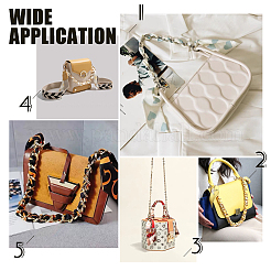 2 шт. двухцветные полиэстеровые ручки для сумок&nbsp;FIND-PH0002-28