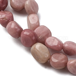 Природные родонит бисер нитей G-I389-A01