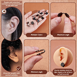 10 шт. серьги-манжеты Vortex из нержавеющей стали 304 EJEW-UN0002-76EB