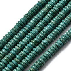 Синтетических нитей бирюзовые бусы G-J184-01