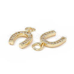 Breloques en laiton avec zircone cubique de micro pave&nbsp;LS-KK-E068-VB278