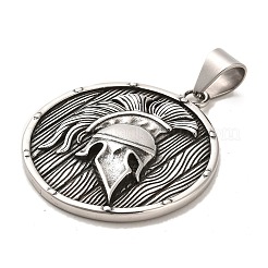 Подвески из нержавеющей стали 304 в тибетском стиле&nbsp;STAS-M334-20AS