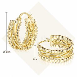 Латунные серьги обруча FS-WGB426A-01