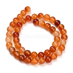 Cuentas de cornalina naturales hebras&nbsp;GG-CBA1CAF-A01-8mm