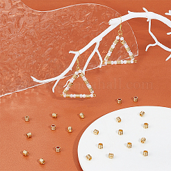 100 шт. 201 бусины из нержавеющей стали STAS-UN0048-81