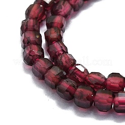 Classificare fili di perline di granato naturale&nbsp;G-P457-B01-39
