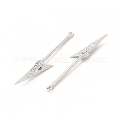 Стойки обшивки сплава большие кулоны PALLOY-E025-10P