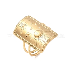 Кольца-манжеты из нержавеющей стали 304 RJEW-S626-10G-E