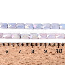 Антикоррозийные гальванические стеклянные бусины GLAA-T025-29E