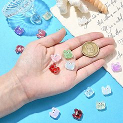 16шт 8 цвета нитей стеклянных бусин&nbsp;LAMP-CJ0002-06