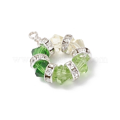 3 шт. подвески из искусственного австрийского хрусталя K3&nbsp;PALLOY-TA00311