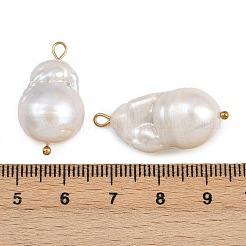 Подвески из натурального пресноводного жемчуга Кеши STAS-D378-05G