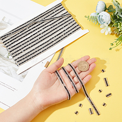 Стеклянный горный хрусталь исправление горный хрусталь и жемчужная лента DIY-WH0016-64B