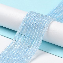 Натуральный топаз кристалл бисер прядь G-P514-B02-01