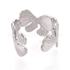 Кольца-манжеты из нержавеющей стали 304 для женщин&nbsp;RJEW-N052-12P