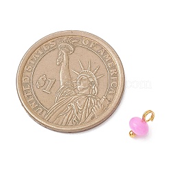 Подвески-рондели из окрашенных натуральных ракушек&nbsp;PALLOY-JF04744