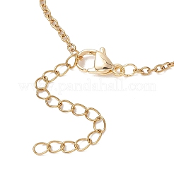 Регулируемые браслеты-слайдеры из нержавеющей стали 304 с якорной цепочкой.&nbsp;BJEW-JB13290