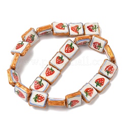 Фарфоровые бусины ручной работы PORC-C008-03C