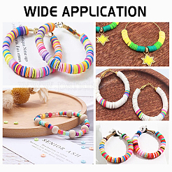 Бусины из полимерной глины  CLAY-PH0001-22B-6mm