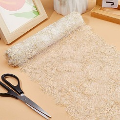 Широкая кружевная отделка в форме ресниц из полиэстера длиной 3 м.&nbsp;OCOR-WH0020-19B