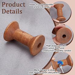Bobines en bois&nbsp;FIND-WH0148-163A
