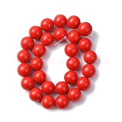 Естественный желтый нефрит бисер нитей&nbsp;G-G598-14mm-YXS-01A