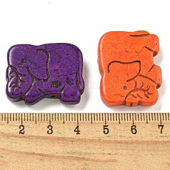 Синтетических нитей бирюзовые бусы G-C151-01