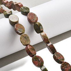 Природные Unakite бисер нитей G-P559-B21-01