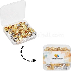 Тибетский стиль сплава цинка собака Прайнтс европейские бисер MPDL-PH0001-07-RS-WH