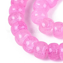 Colliers de perles de verre teintées à effet ombré&nbsp;GLAA-Q106-05A-A12