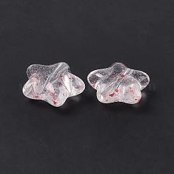 Прозрачные акриловые бусины OACR-H019-33C