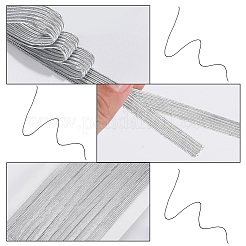 24 ярд плоского эластичного шнура/ленты&nbsp;EC-GF0001-34A