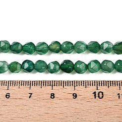 Нити бусин из натурального агата (окрашенного) G-T138-221C