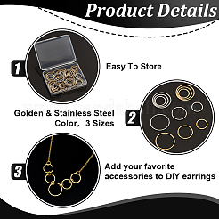 Соединительное кольцо из нержавеющей стали 304&nbsp;STAS-UN0003-13