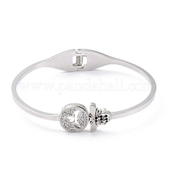 Brazaletes de acero inoxidable 304&nbsp;BJEW-O184-24
