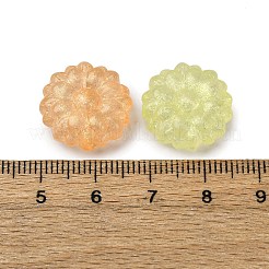 Leuchtende transparente Acrylperlen LACR-S001-15D