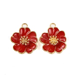 Подвески из эмалевого сплава с покрытием из легкого золота&nbsp;ENAM-Z017-14KCG