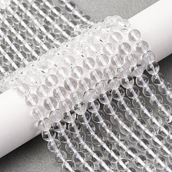 Круглые бусины из натурального кварца класса А G-H1648-6mm-01N-A