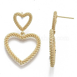 Серьги-гвоздики из латуни KK-N232-103-NF