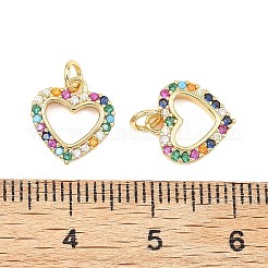 Ciondoli Shegrace per San Valentino in ottone con zirconi cubici colorati&nbsp;XGRQ3P724-570G