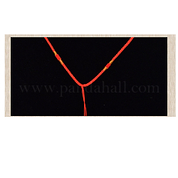 Ожерелье шнура нейлона делает, красные, 20.47 дюйм ~ 26.77 дюйма (52~68 см), 2 мм