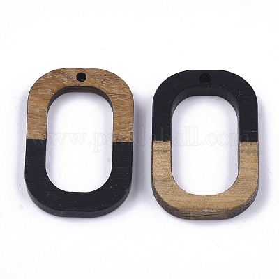 Подвески из смолы и ореха RESI-S358-07C-1