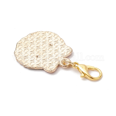 Рождественские украшения из сплава эмали HJEW-JM03649-1