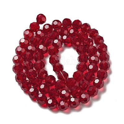 Прозрачные стеклянные бусины X-EGLA-A035-T10mm-D02-1