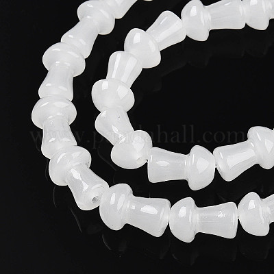 Выпечка окрашенные стеклянные бусины пряди DGLA-N007-01A-1