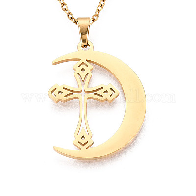 Подвески из нержавеющей стали 304 NJEW-T018-52G-1