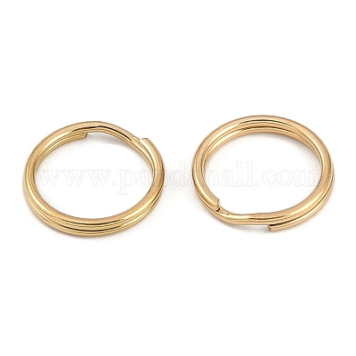 Ионное покрытие (IP) застежки-кейчианы из нержавеющей стали 304 STAS-K252-02G-1