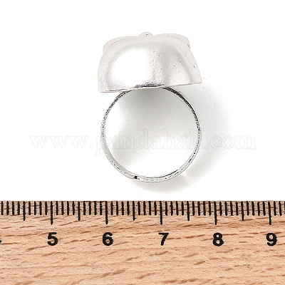 Регулируемые кольца из сплава на Хэллоуин RJEW-C147-01C-AS-1