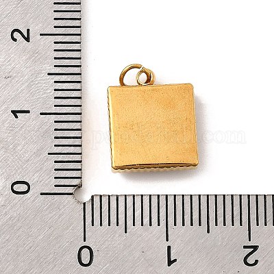 Подвески из эмалированной нержавеющей стали 304 STAS-B093-09G-02-1