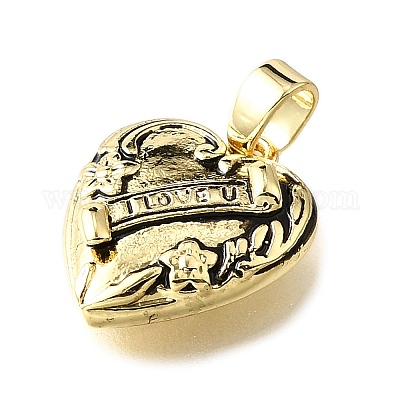 Латунные подвески KK-V007-011G-02-1